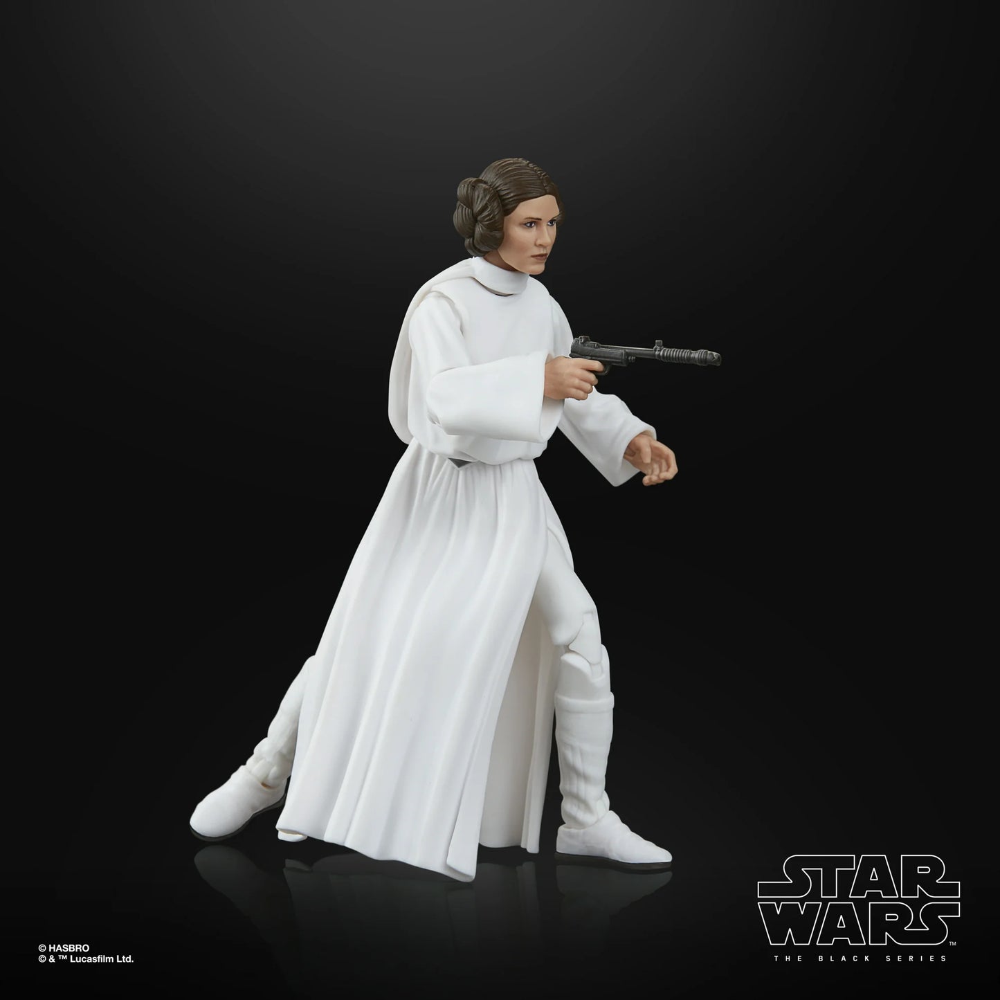 Star Wars The Black Series Princesa Leia Organa, Star Wars: Uma Nova Esperança Figura de Ação (6”)