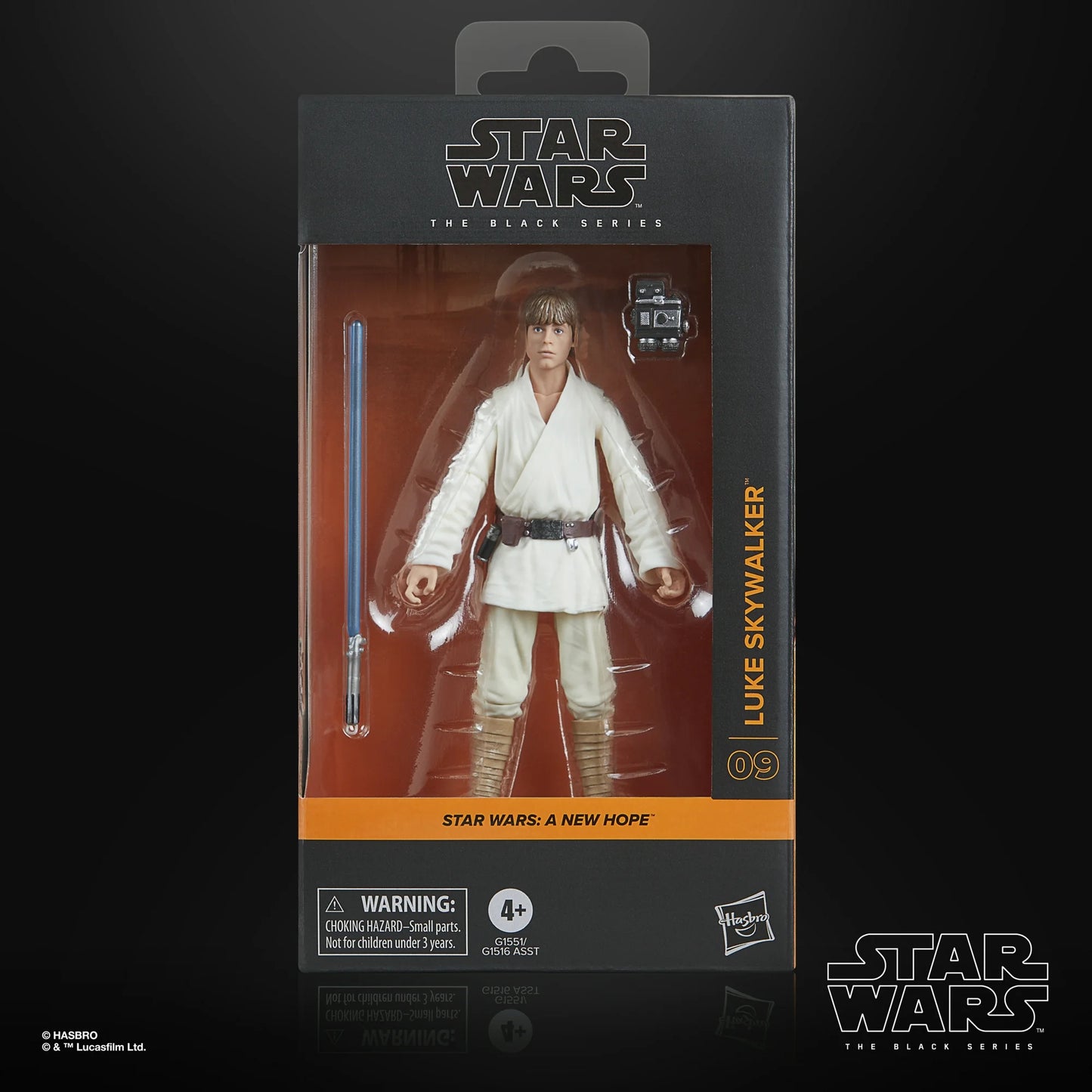 Star Wars The Black Series Luke Skywalker, Star Wars: Uma Nova Esperança Figura de Ação (6”)