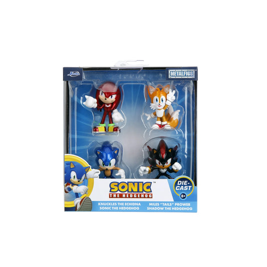 Jada Toys Sonic The Hedgehog Wave 1 2,5" 4-Pack Die-Cast Figuras