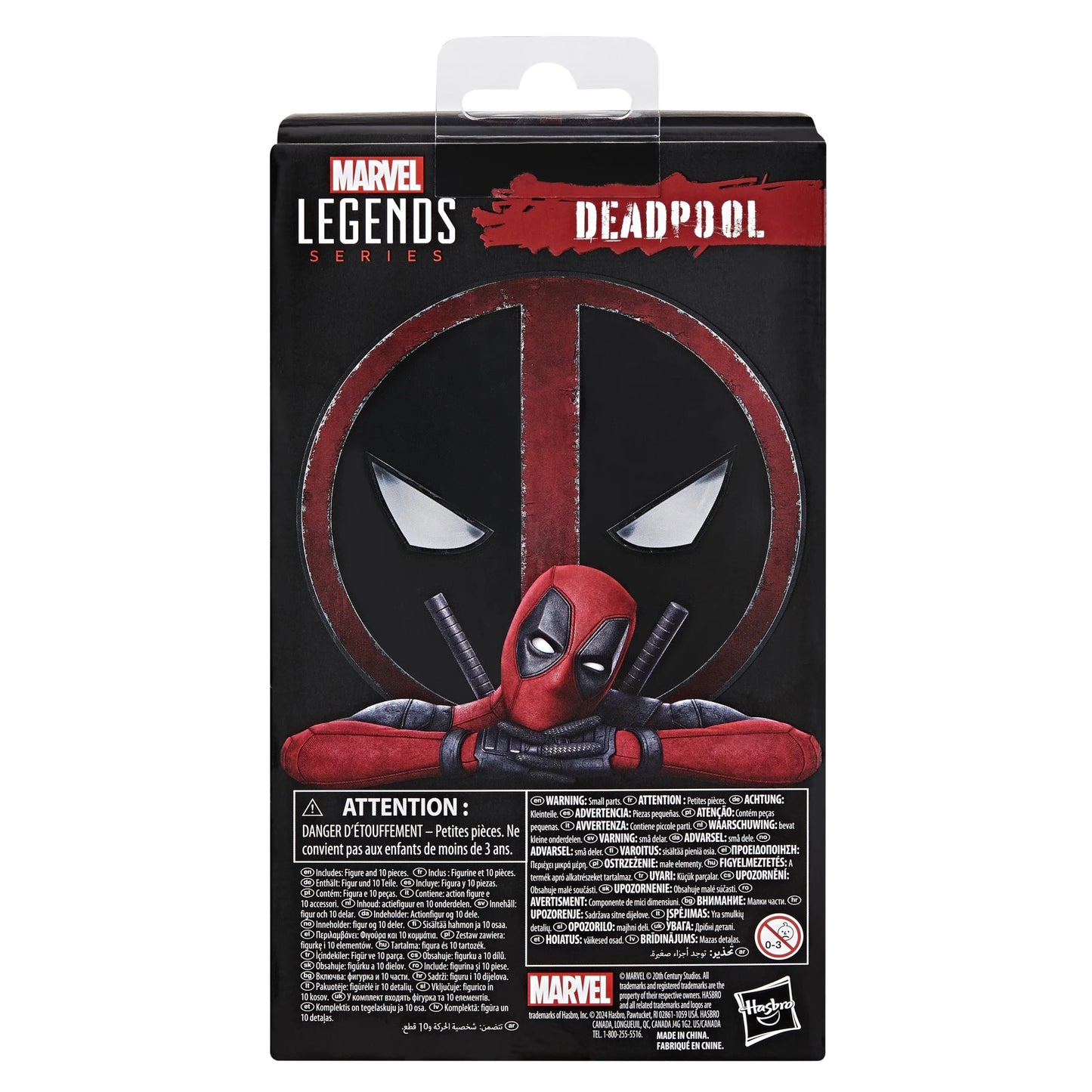 Marvel Legends Series Deadpool, Deadpool 2 Figura de ação colecionável para adultos (6”)
