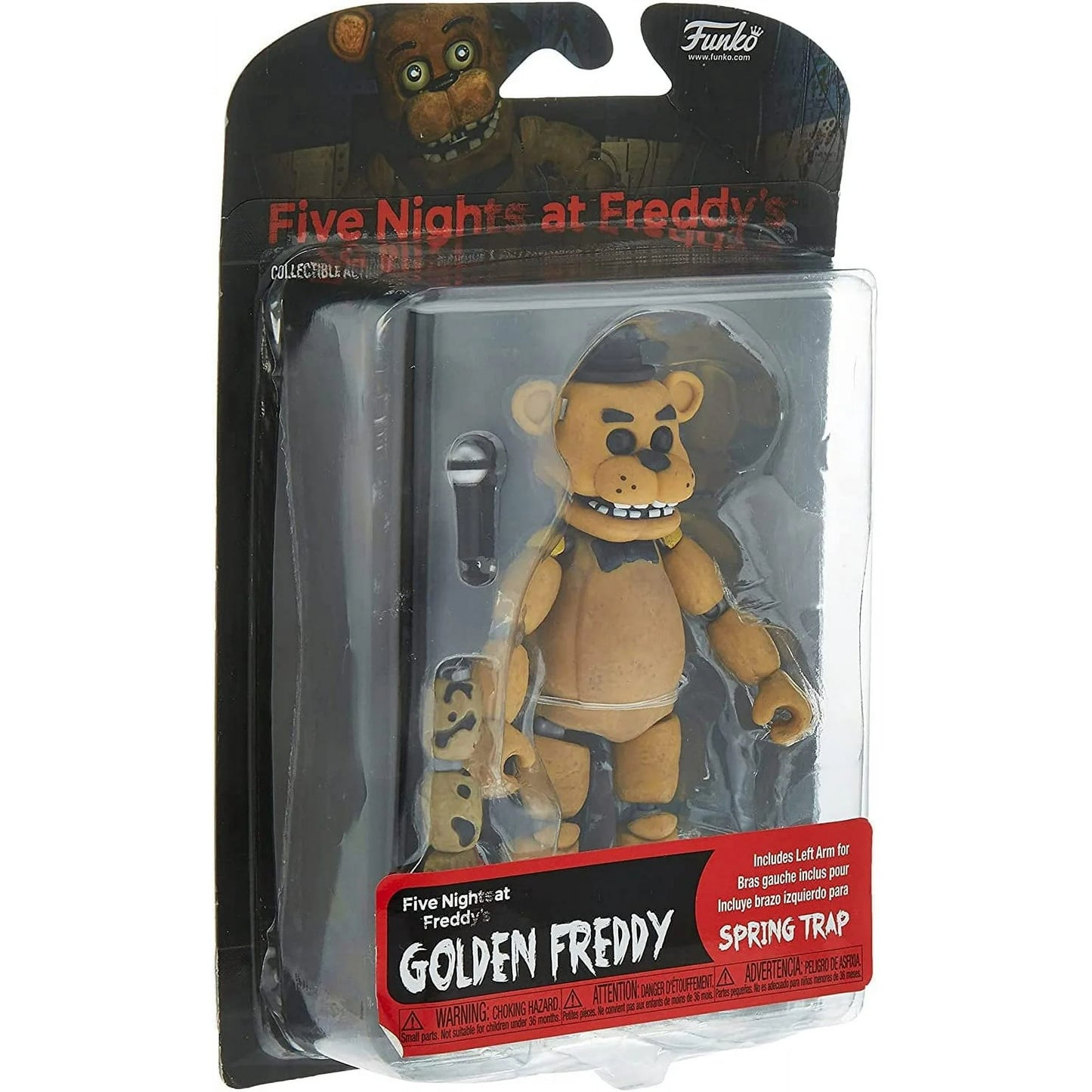 Funko Five Nights at Freddy's Articulado Golden Freddy Action Figure, 5"