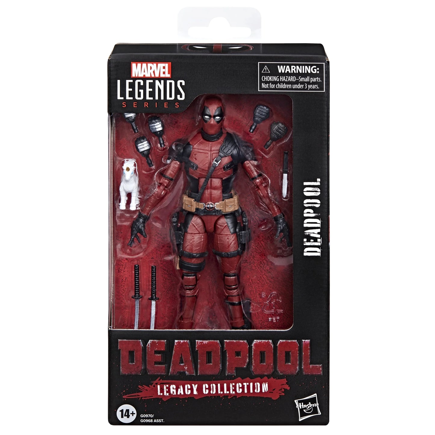 Marvel Legends Series Deadpool, Deadpool 2 Figura de ação colecionável para adultos (6”)