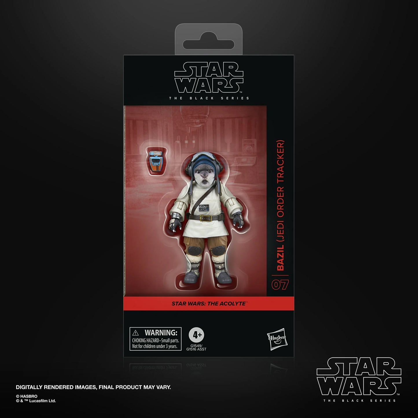 Star Wars The Black Series Bazil (Rastreador de Ordem Jedi) Figura de Ação (6”)