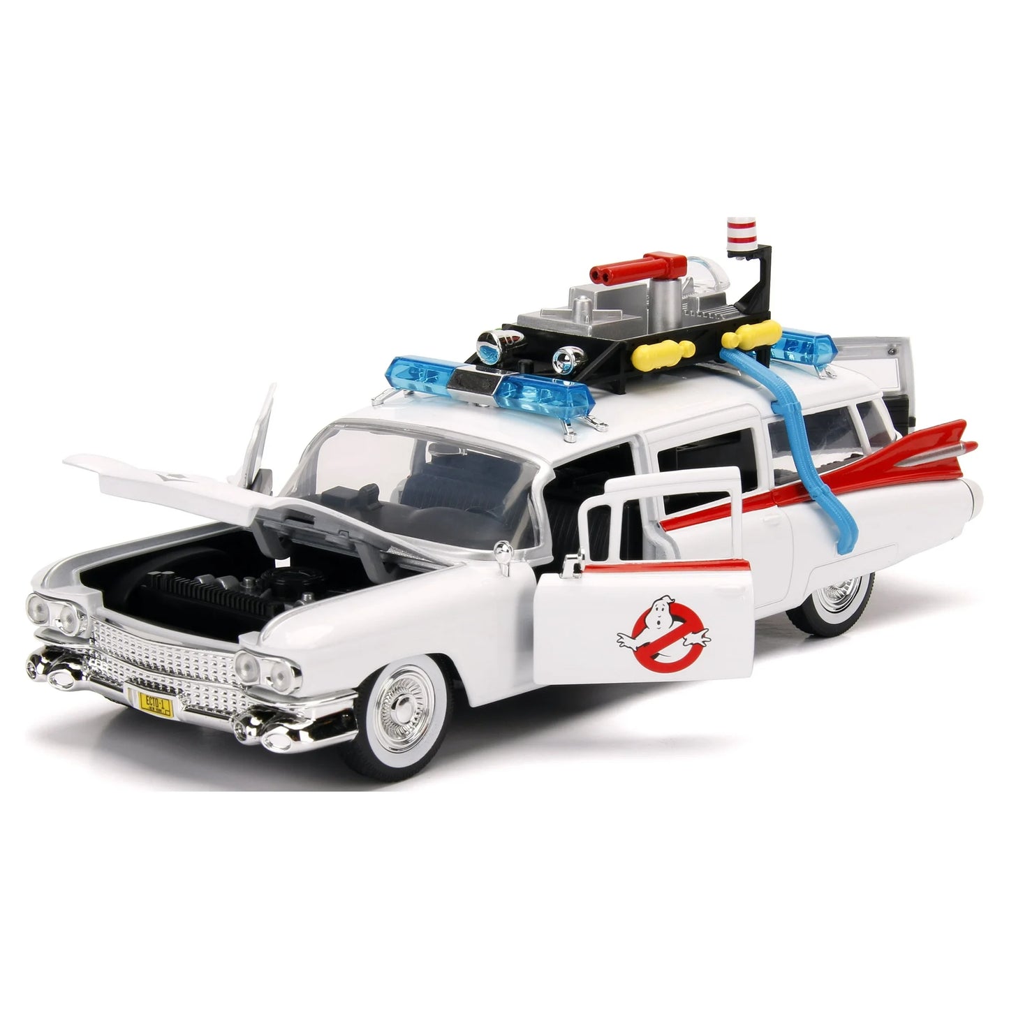 Jada Toys Ghostbusters 1:24 Ecto-1 Die-Cast Car Model Vehicles