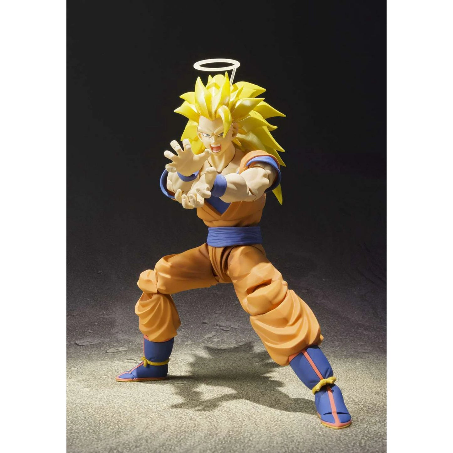 SH Figuarts Super Saiyan 3 Son Goku "Dragon Ball Z" (Reedição) Figura de ação