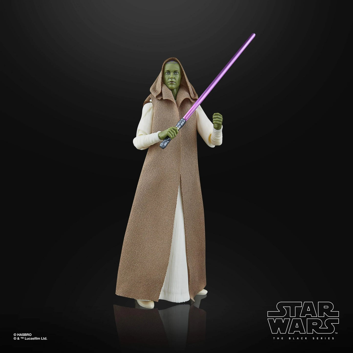 Star Wars The Black Series Mestre Jedi Vernestra Rwoh, Figura de Ação (6”)