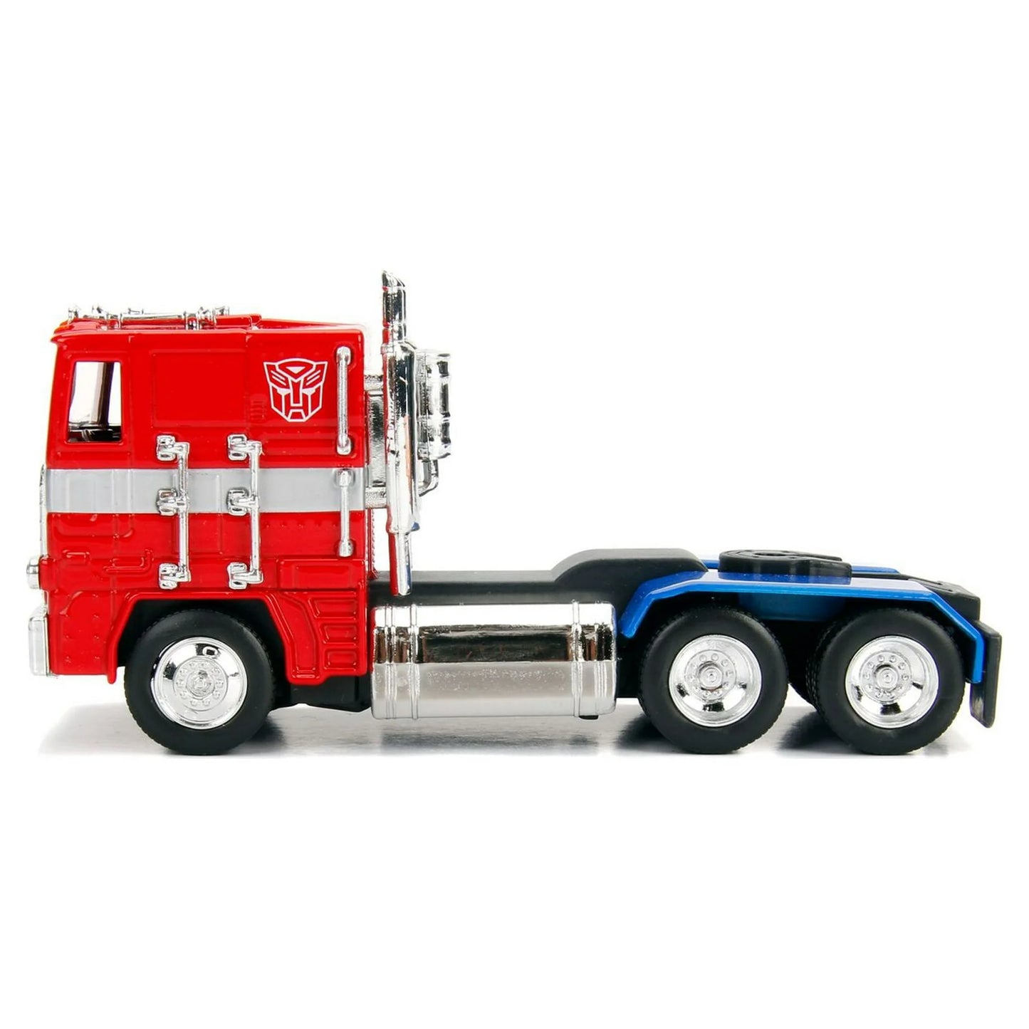 Jada Toys Autobot Optimus Prime Transformers Carro e Caminhão Veículos de Brincar, Vermelho