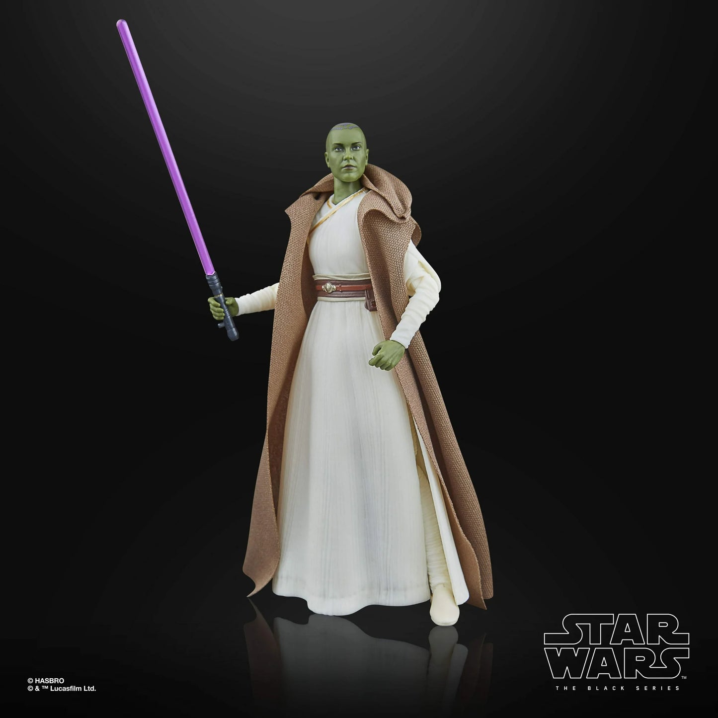 Star Wars The Black Series Mestre Jedi Vernestra Rwoh, Figura de Ação (6”)