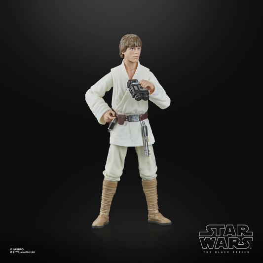 Star Wars The Black Series Luke Skywalker, Star Wars: Uma Nova Esperança Figura de Ação (6”)