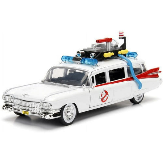 Jada Toys Ghostbusters 1:24 Ecto-1 Die-Cast Car Model Vehicles