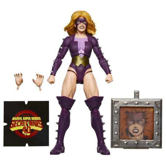 Marvel Legends Series Secret Wars Titania, Figura de ação colecionável retrô da Marvel Comics (6”)