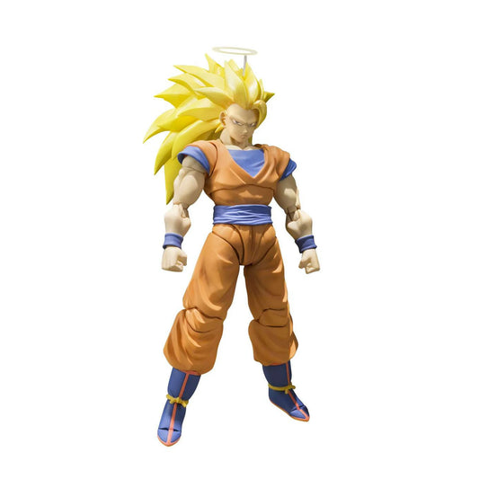 SH Figuarts Super Saiyan 3 Son Goku "Dragon Ball Z" (Reedição) Figura de ação 
